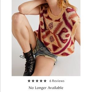 Free People Cyprus vest
